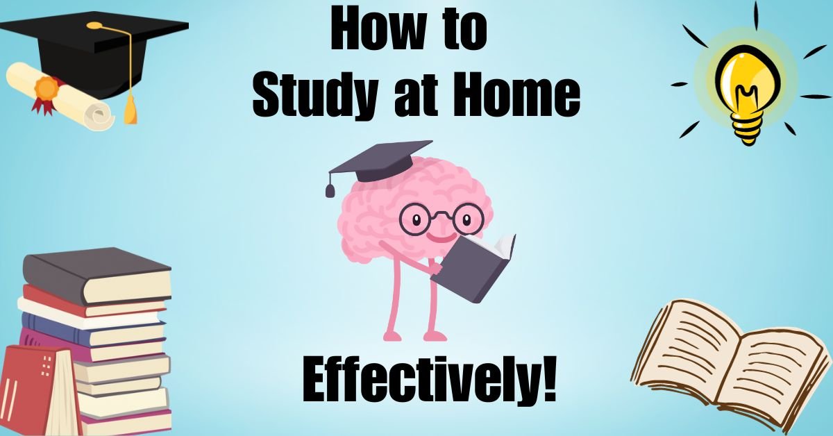 How to study at home effectively & boost productivity!